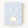 Day Designer 2026 daily planner: alicia back cover with gold detail