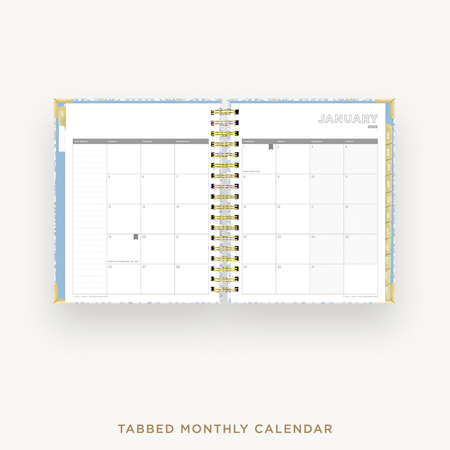 Day Designer 2026 daily planner: alicia cover with monthly calendar