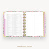 Day Designer 2026 mini daily planner: ula bloom cover with holidays page