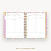 Day Designer 2026 mini daily planner: ula bloom cover with daily planning page
