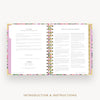 Day Designer 2026 mini daily planner: ula bloom cover with introduction