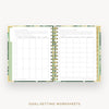 Day Designer 2026 mini daily planner: st barts cover with goals worksheet