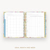 Day Designer 2026 mini daily planner: oh so lovely cover with ideal week worksheet