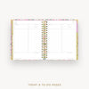 Day Designer 2026 weekly planner: ula bloom cover with undated daily planning pages