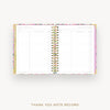 Day Designer 2026 weekly planner: ula bloom cover with thank you notes pages
