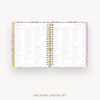 Day Designer 2026 weekly planner: ula bloom cover with packing checklist
