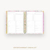 Day Designer 2026 weekly planner: ula bloom cover with entertainment party planner