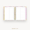 Day Designer 2026 weekly planner: ula bloom cover with bucket list