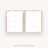Day Designer 2026 weekly planner: ula bloom cover  with weekly planning pages