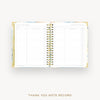 Day Designer 2026 weekly planner: sea and sky cover with thank you notes pages