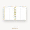 Day Designer 2026 weekly planner: sea and sky cover with bucket list