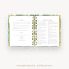 Day Designer 2026 weekly planner: st barts cover with introduction