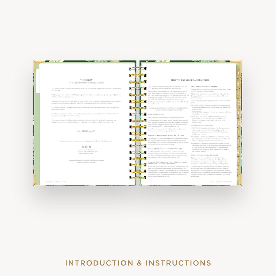 Day Designer 2026 weekly planner: st barts cover with introduction