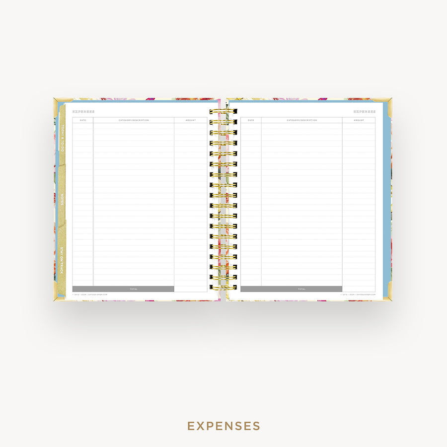 Day Designer 2026 weekly planner: oh so lovely cover with expense tracking pages