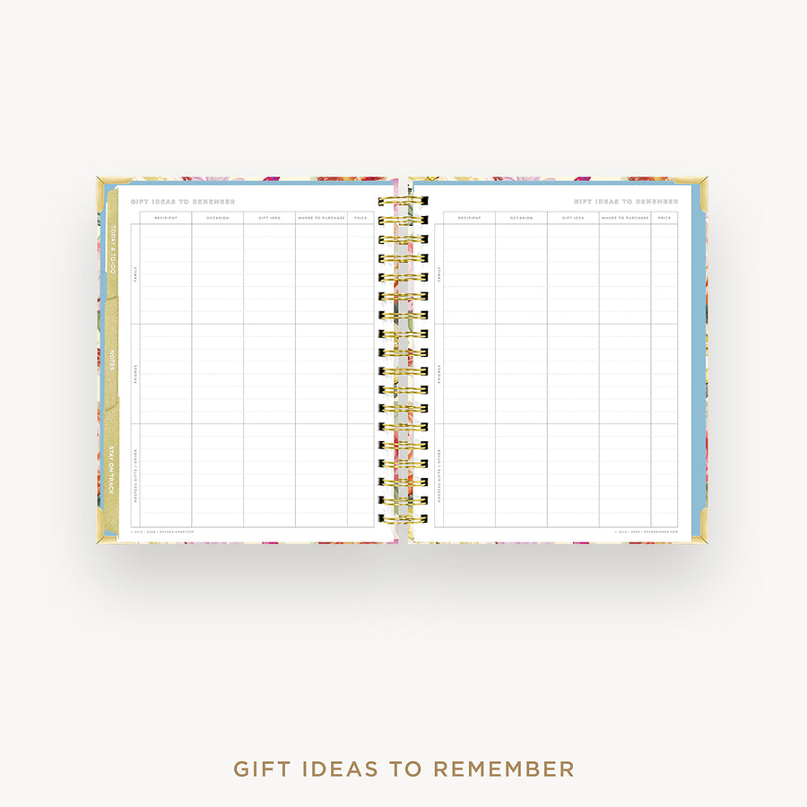 Day Designer 2026 weekly planner: oh so lovely cover with gift ideas pages