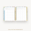 Day Designer 2026 weekly planner: oh so lovely cover with goals worksheet