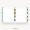 Day Designer 2026 weekly planner: black stripe cover with note-taking pages
