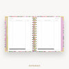 Day Designer 2026 mini weekly planner: ula bloom cover with expense tracking pages