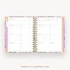 Day Designer 2026 mini weekly planner: ula bloom cover  with weekly planning pages