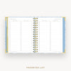 Day Designer 2026 mini weekly planner: alicia cover with favorite books and movies pages