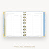 Day Designer 2026 mini weekly planner: alicia cover with thank you notes pages