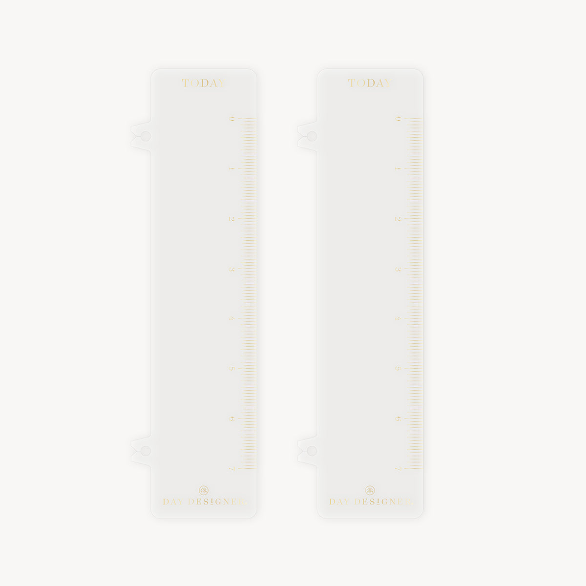 Flagship Bookmark Planner Rulers: 2-Pack Set