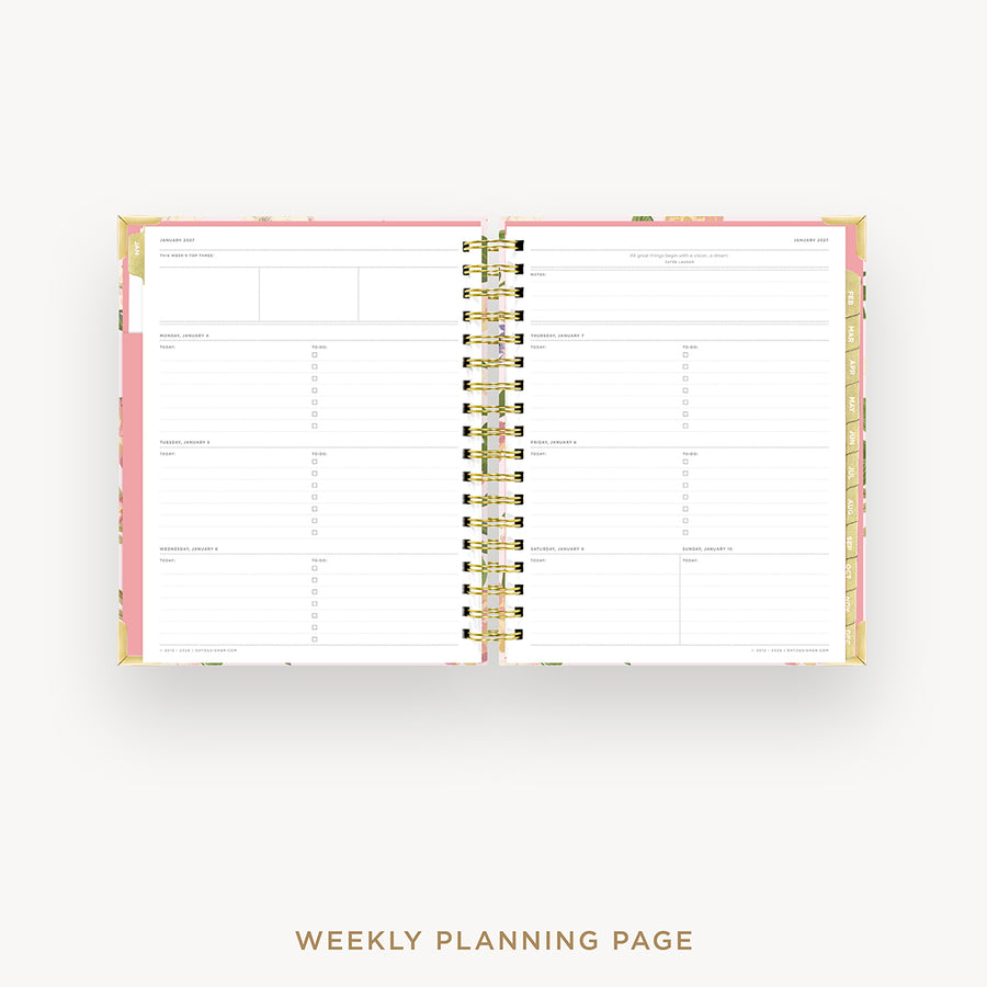 2027 Weekly Planner: Heirloom