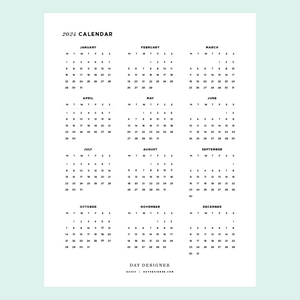 Free 2024 Calendar Printable