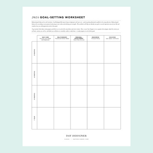 Free Planner Printables – Day Designer