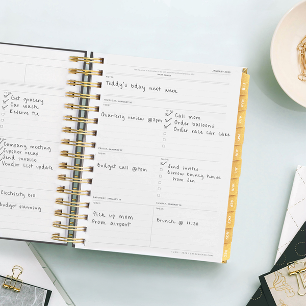 2025 Day Designer Planner