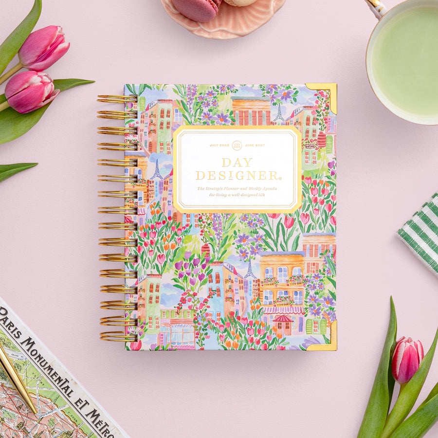 Day Designer 2026-27 mini weekly planner: Belle Vie beautiful cover agenda book