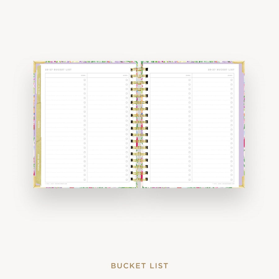 Day Designer 2026-27 weekly planner: Belle Vie cover with bucket list