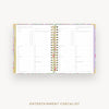Day Designer 2026-27 weekly planner: Belle Vie cover with entertainment party planner