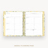 Day Designer 2026-27 mini weekly planner: Lemon Floral Sage cover with weekly planning pages