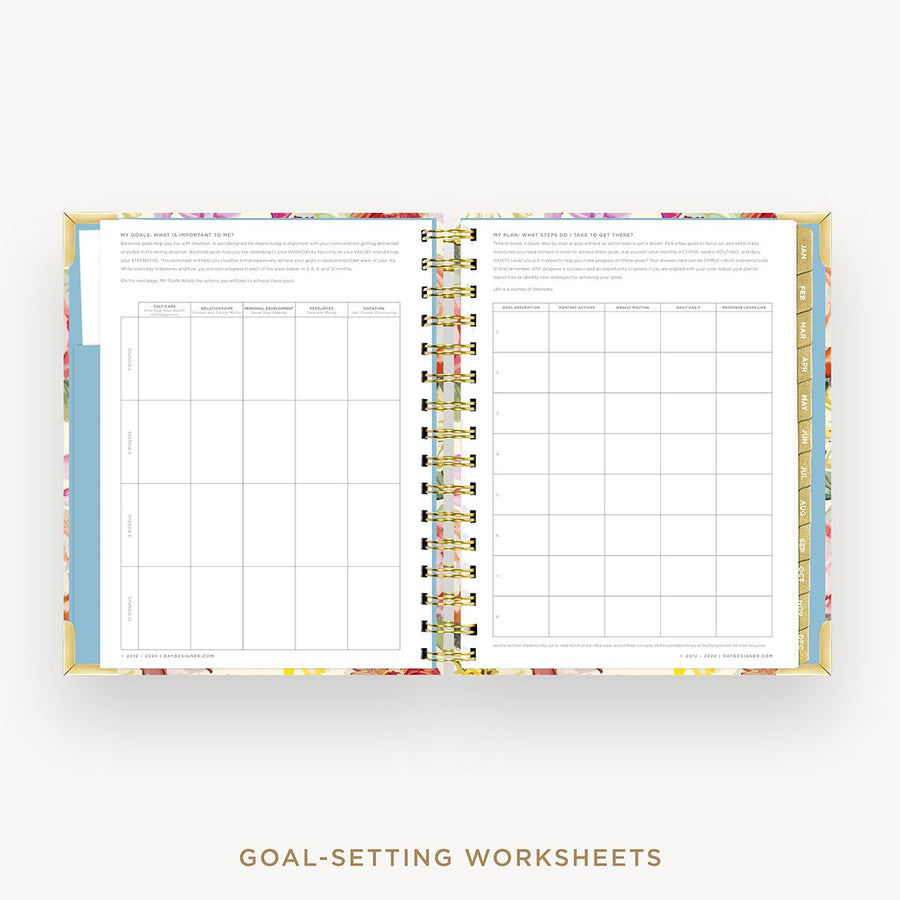 Day Designer 2026 mini weekly planner: oh so lovely cover with goals worksheet