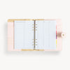 A5 Vegan Leather Planner: Blush