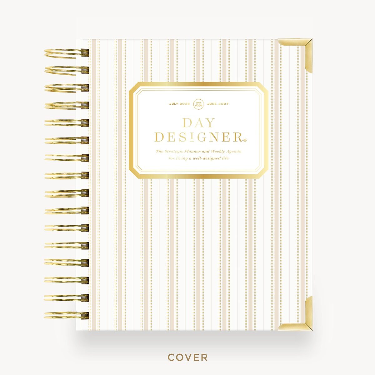 2026-27 Mini Weekly Planner: Ticking Stripe