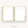 Day Designer 2026-27 mini weekly planner: Lemon Floral Sage cover with note-taking pages