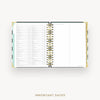 Day Designer 2026-27 weekly planner: Black Stripe cover with holidays page