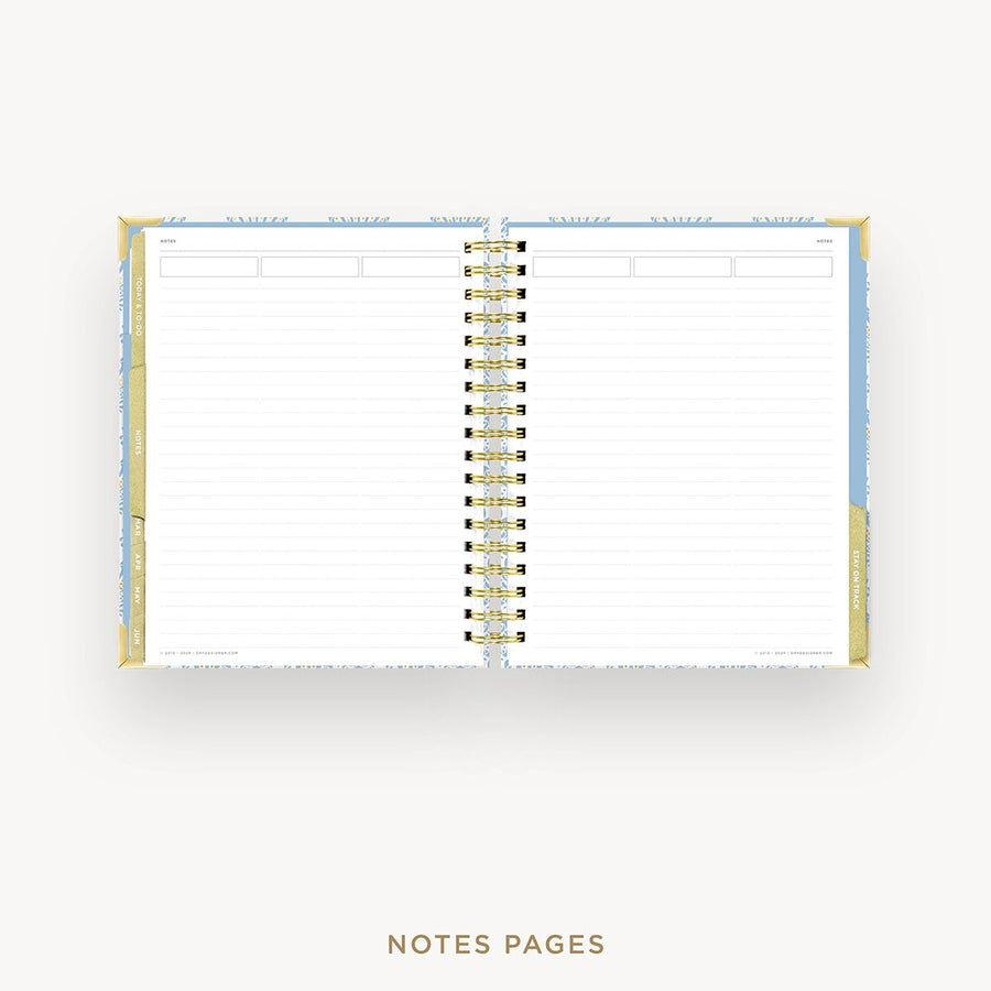Day Designer 2026-27 weekly planner: Grand Shell cover with note-taking pages
