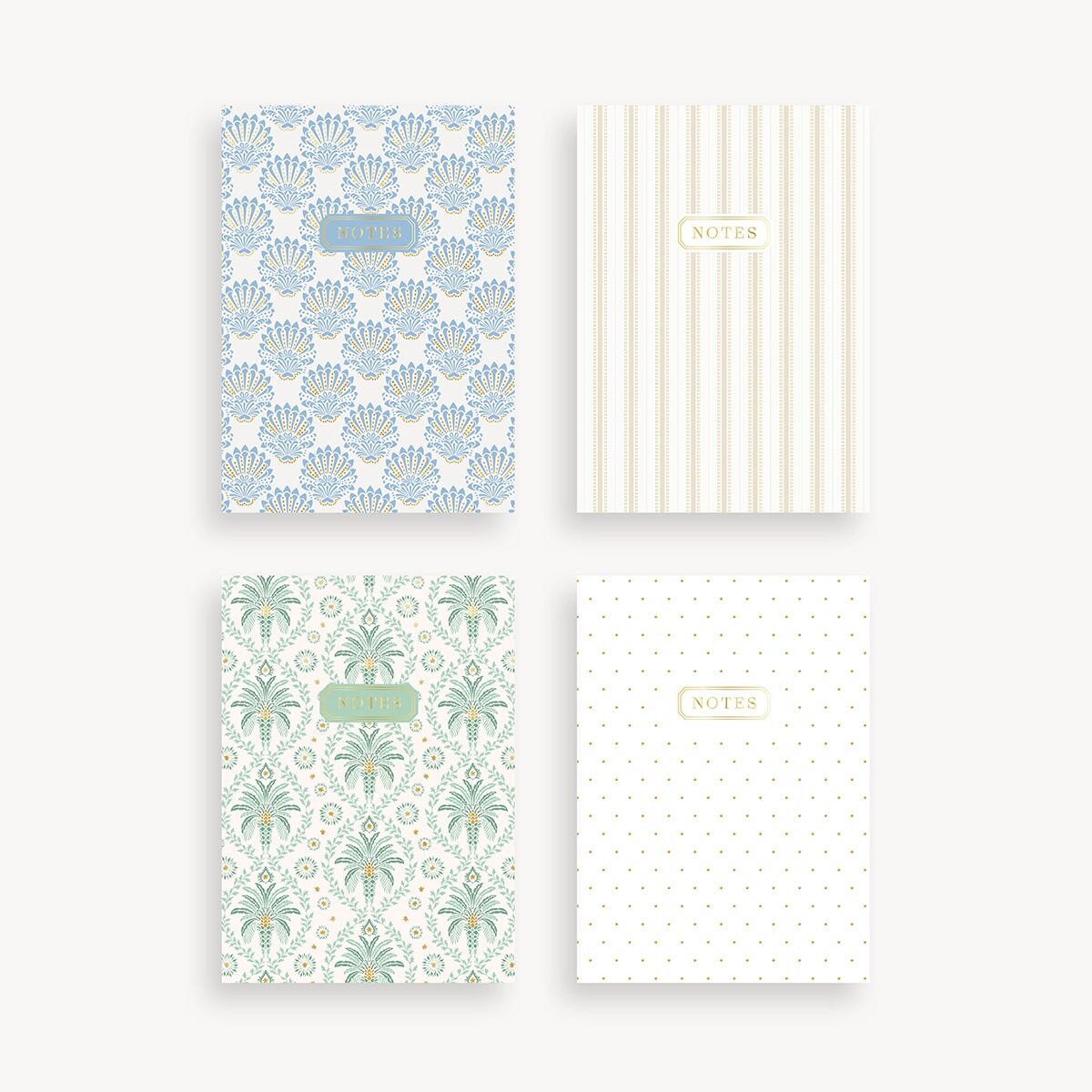 Designer Notebood Set Slim Notebook Set: Coastal – Day Designer