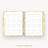Day Designer 2026-27 mini weekly planner: Lemon Floral Sage cover with 12 month calendar