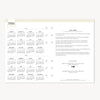 A5 Planner Inserts: 2027 Monthly Calendar (Calendar Year)