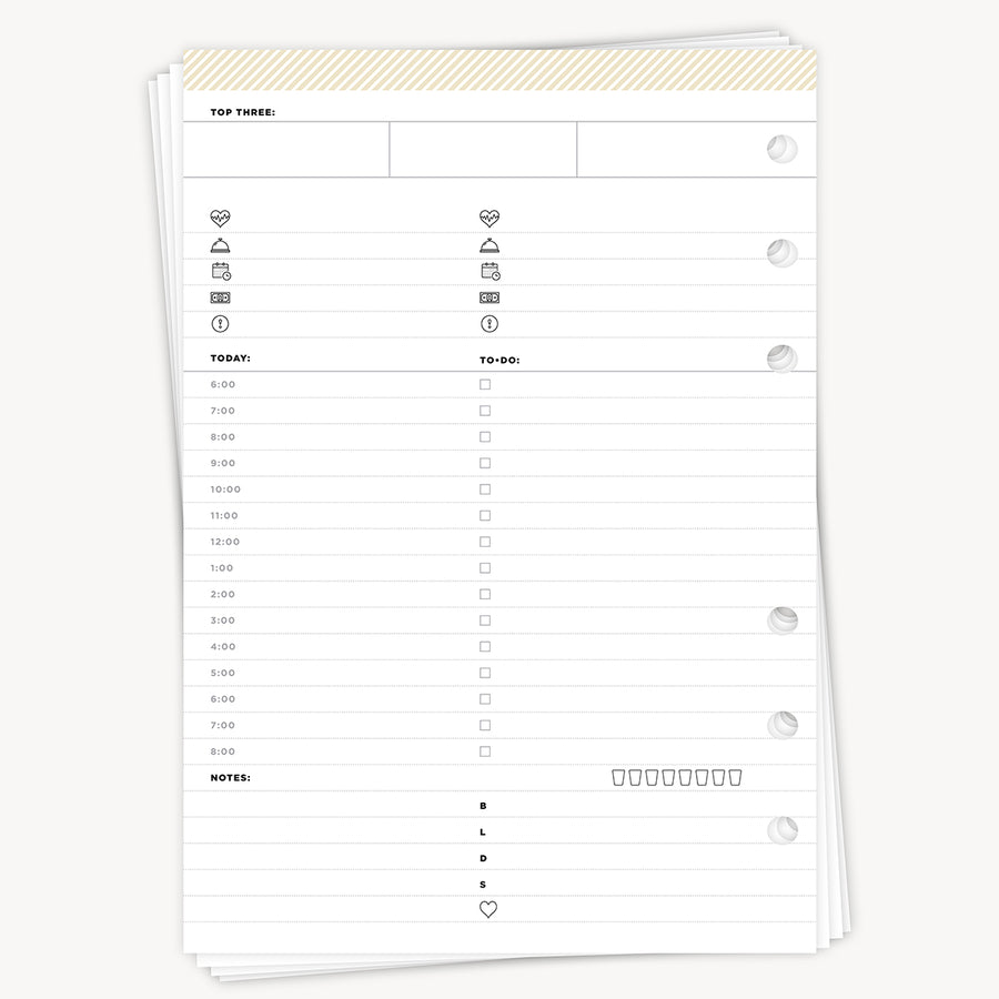 A5 Planner Inserts: 2027 Monthly Calendar (Calendar Year)