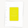 A5 Quarterly Planner Inserts: Dated Day on One Page (Q3 2027: July - September 2027)