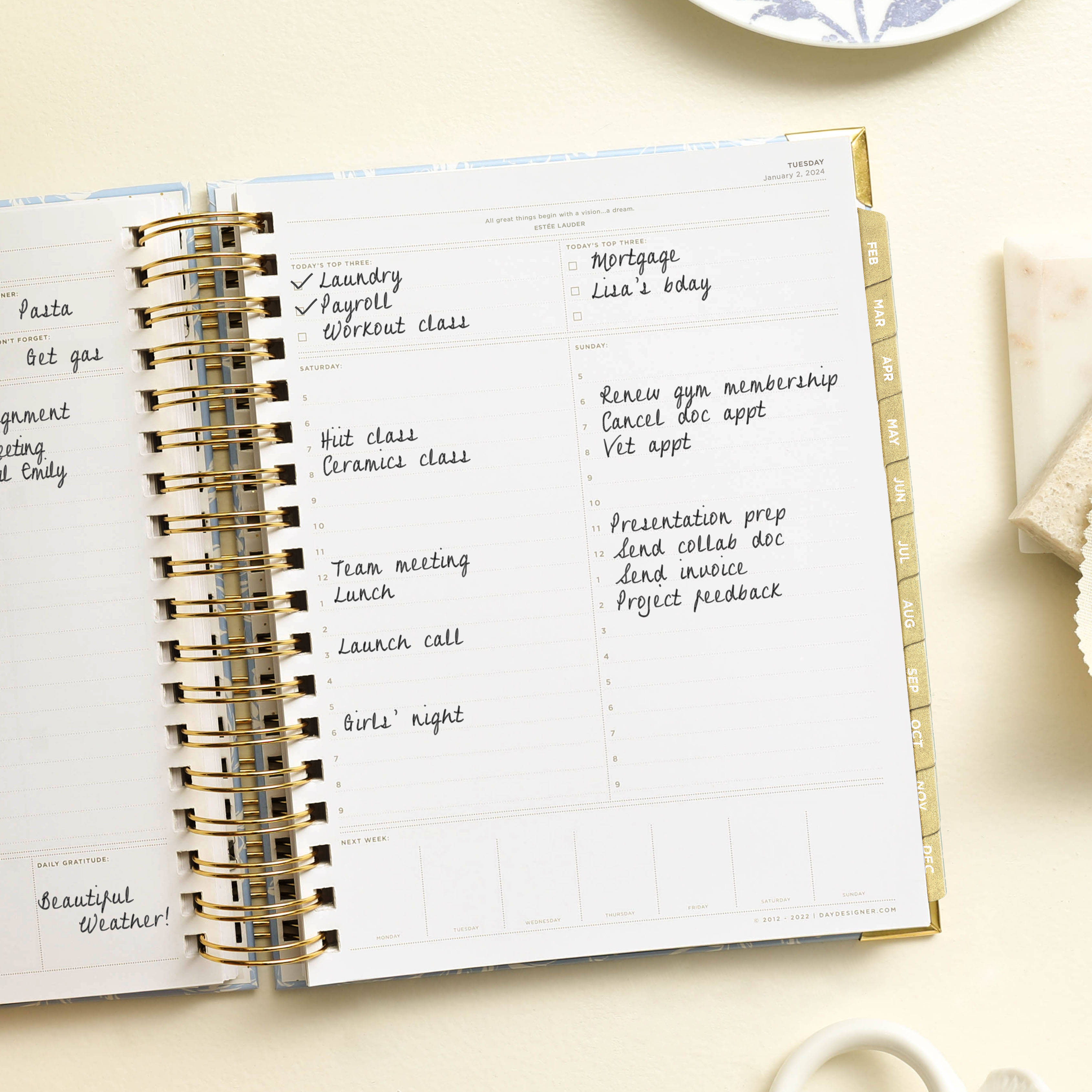 2024 Daily Planner: Annabel