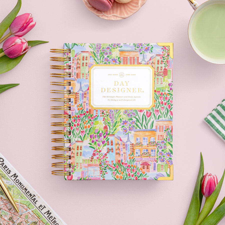 Day Designer 2026-27 mini daily planner: Belle Vie beautiful cover agenda book