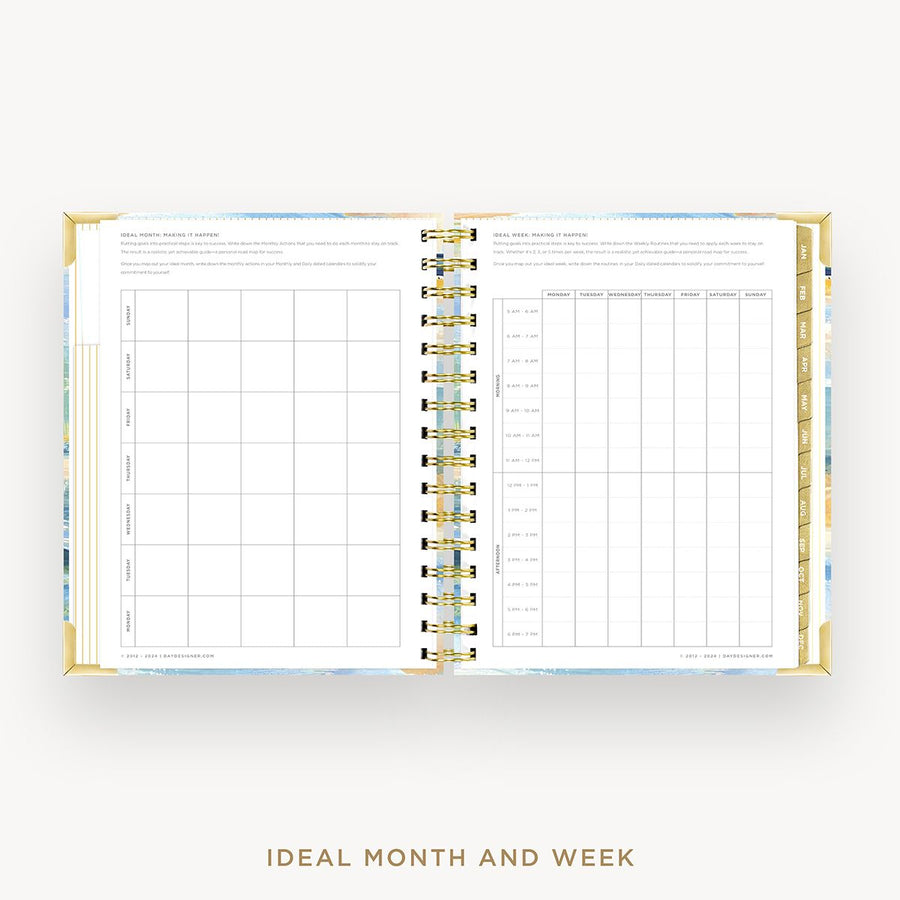 2026 Mini Weekly Planner: Sea and Sky