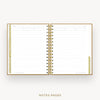 Day Designer 2026-27 mini weekly planner: Caramel Latte cover with note-taking pages