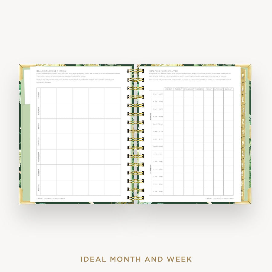 Day Designer 2026 mini weekly planner: st barts cover with ideal week worksheet
